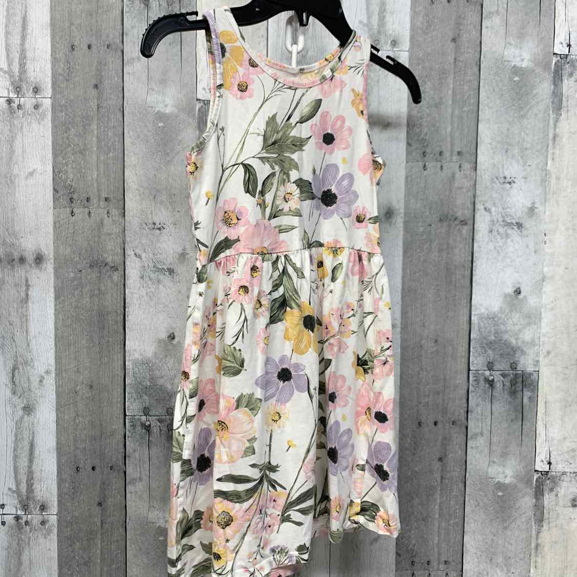 Size 6/7 Pink Floral Print H&M Dress