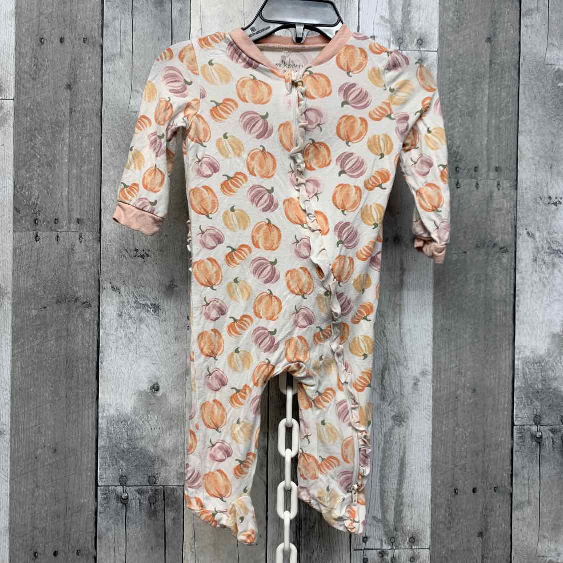 Size 3-6 Months Ivory Print Name Brand Romper