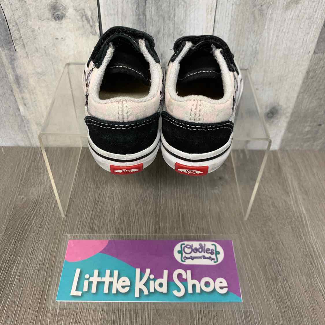 Size 5 Black/Pink Vans Sneakers