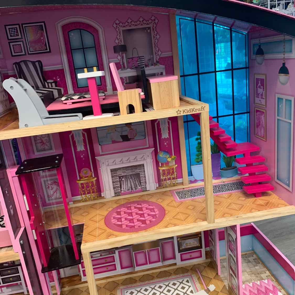 KidKraft Pink/Brown Dollhouse