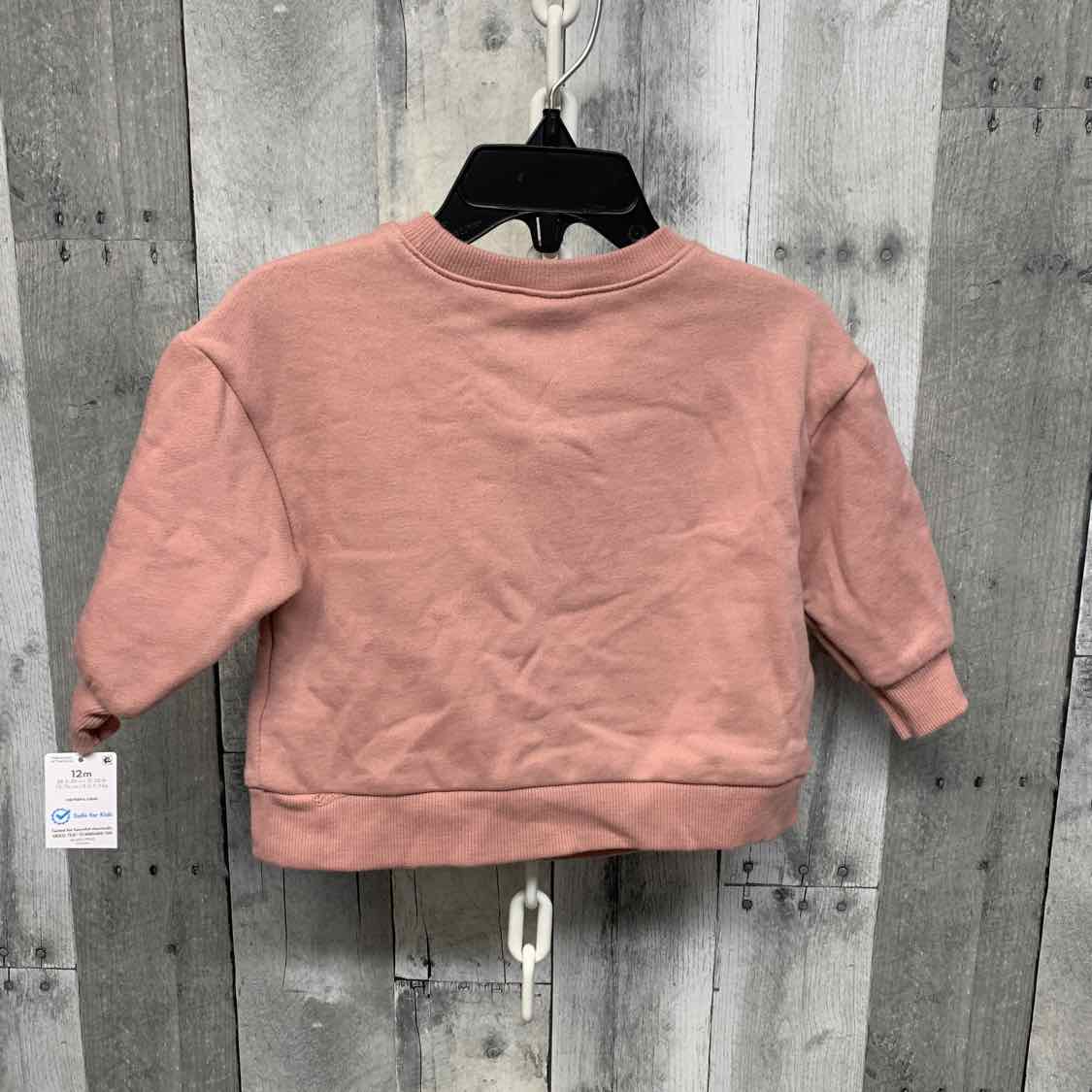 Size 12 Months Pink Carter's Sweat Shirt