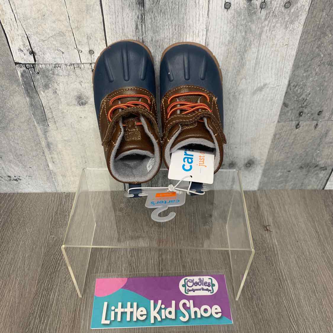 Size 4 Brown/Navy Just One You Boots