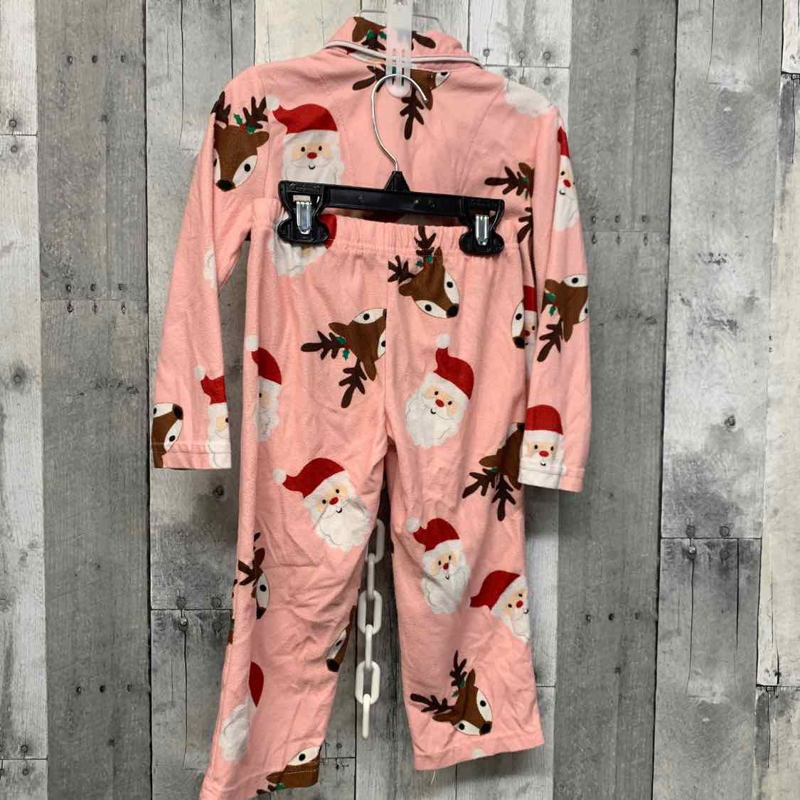 Size 3T Pink Print B Brand 2pc PJs