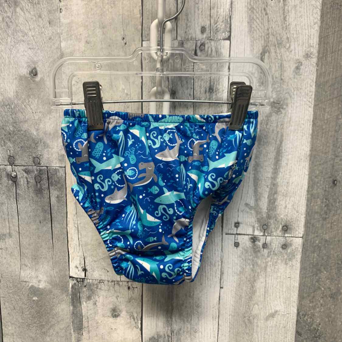 Size 24 Months Blue Print iPlay Swim Diaper