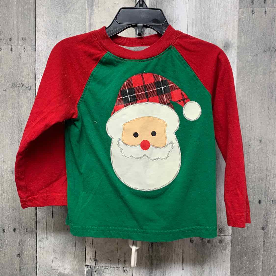 Size 2T Red/Green Holiday Brands Long Sleeve Shirt