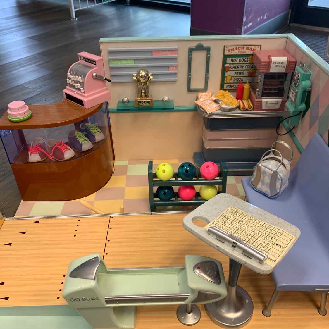 Our Generation Pink/Green Doll Playset