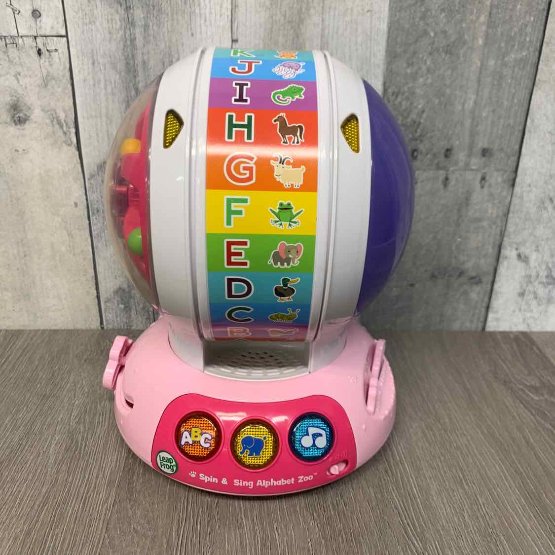 LeapFrog Pink/White Alphabet Toy