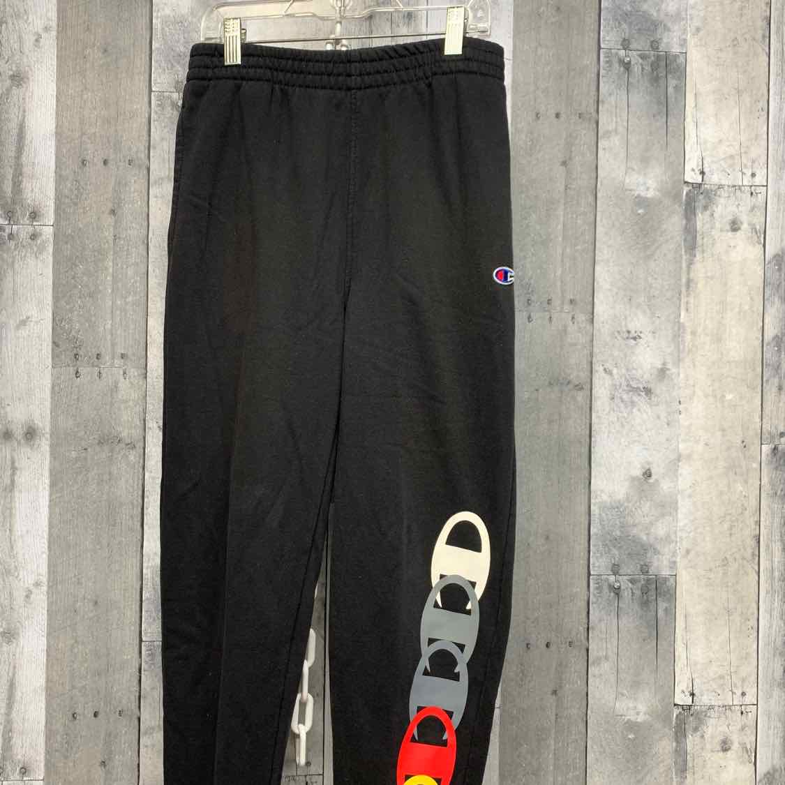 Size Large Black Champion Athletic Pants