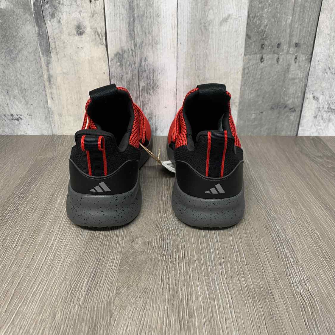 Size 4 Red/Black Sport Brand Sneakers