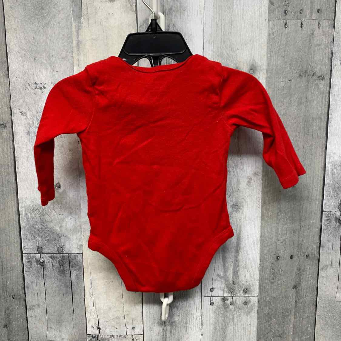 Size 6 Months Red Carter's Bodysuit