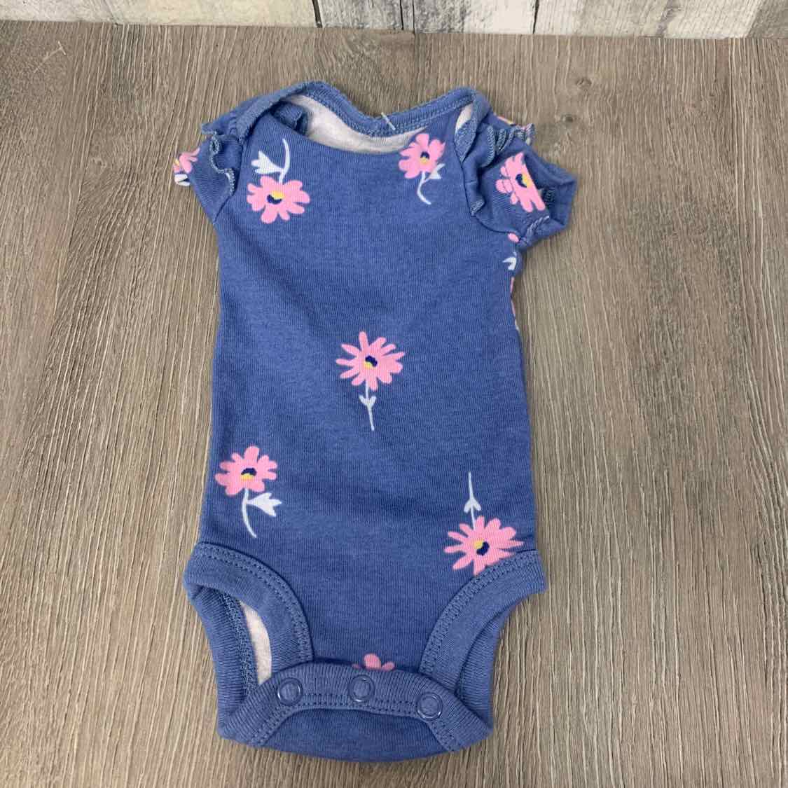 Size Preemie Blue Print Child of Mine Bodysuit