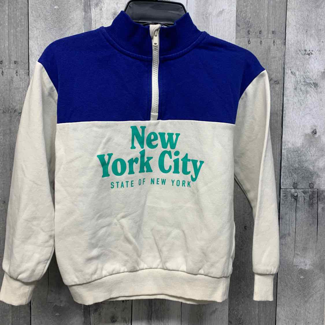 Size 6X/7 White/Blue H&M Pull Over