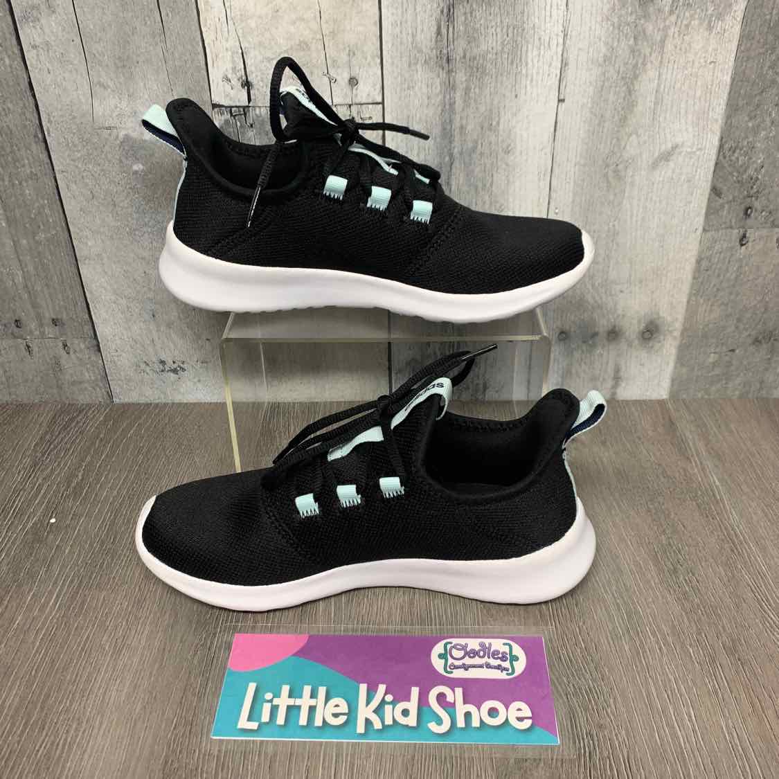 Size 4 Black/Blue Sport Brand Sneakers