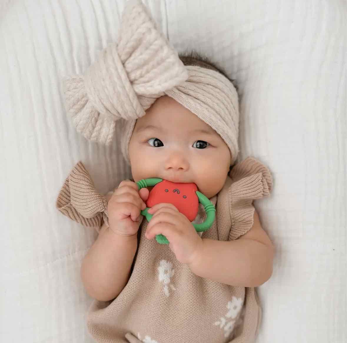 Itzy Ritzy Chew Crew Silicone Teether - More Options - OodlesCB