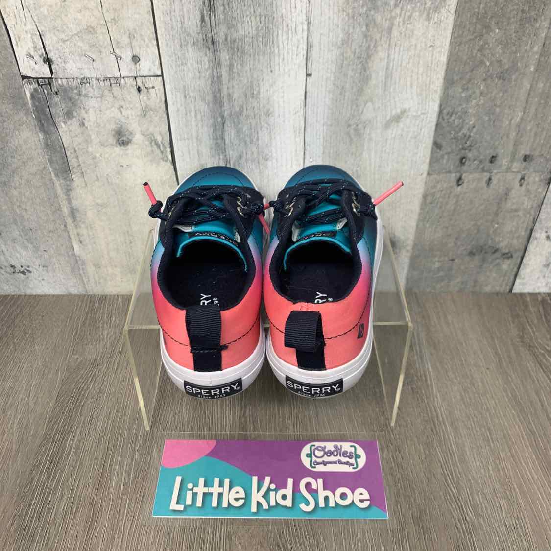 Size 12.5 Navy/Pink Sperry Sneakers