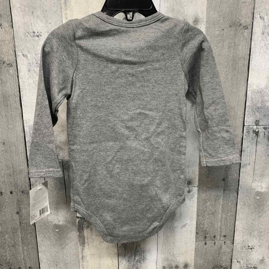 Size 18 Months Gray Graphic B Brand Bodysuit