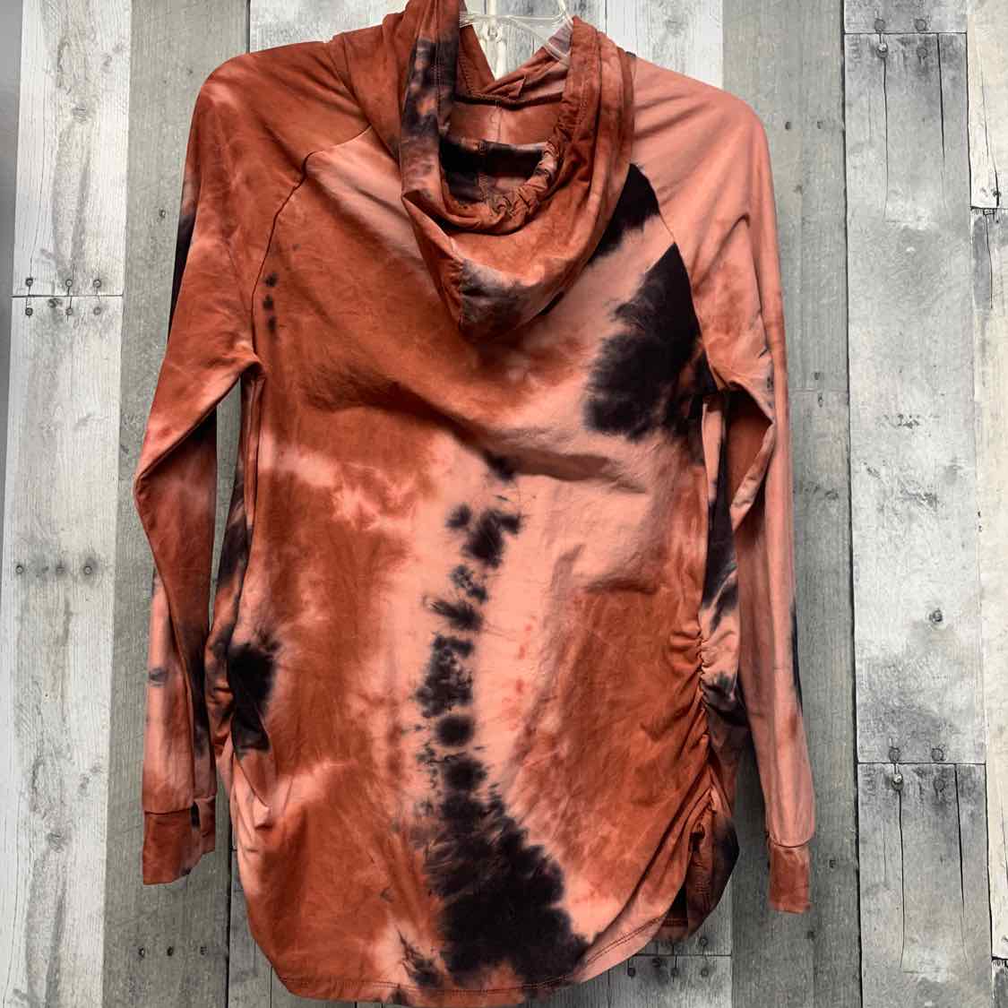 Size M Pink/Black Derek Heart Long Sleeve Top