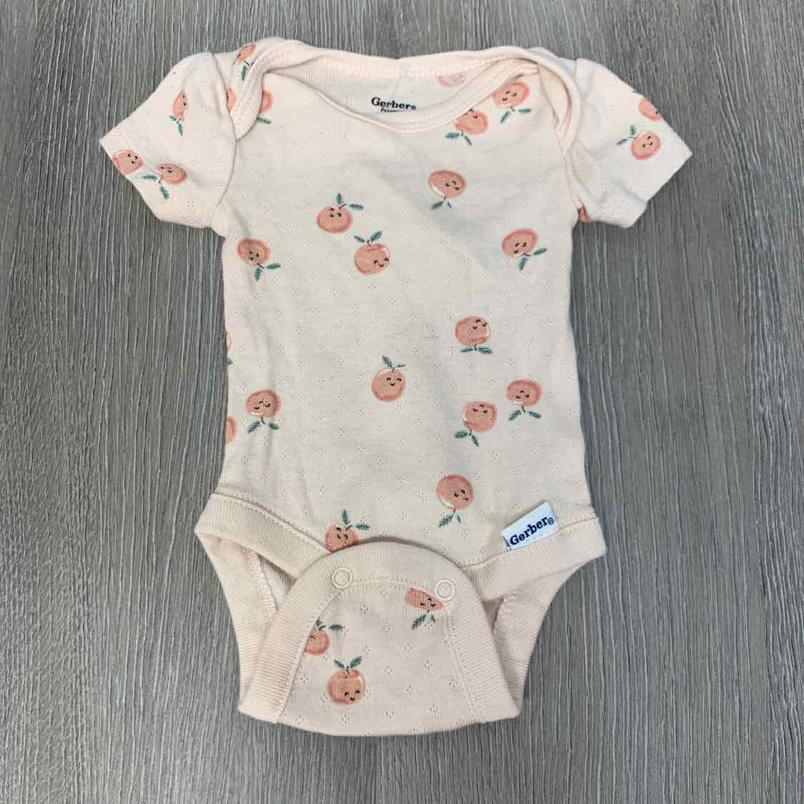 Size Preemie Pink Gerber Bodysuit