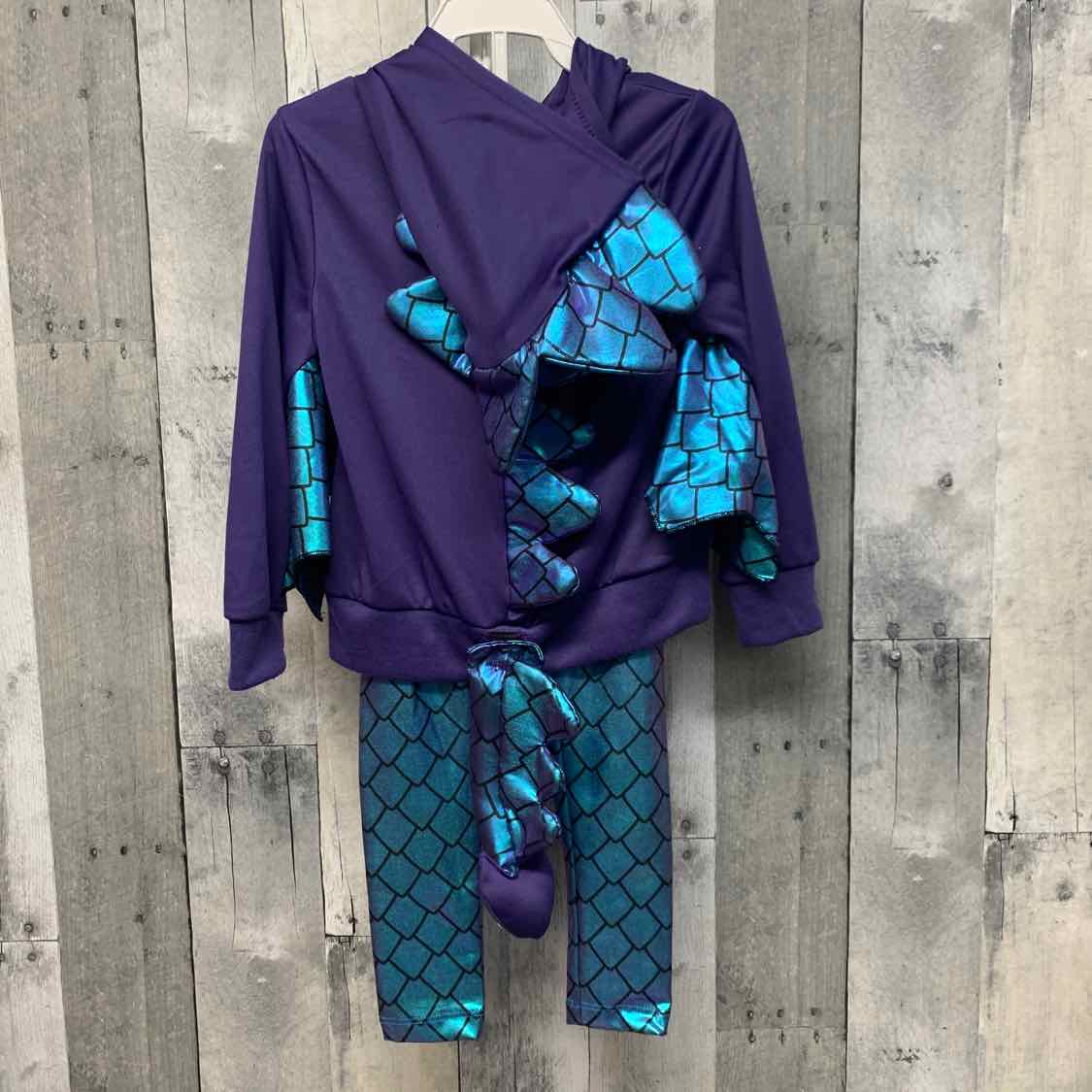 Generic Purple/Blue Size 2 Halloween Costume - Little Kid