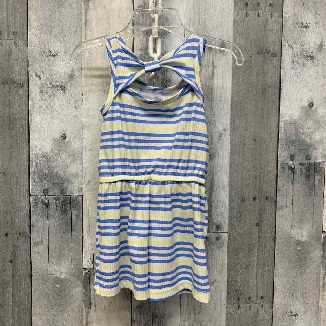 Size 3T Blue/White Picapino Romper