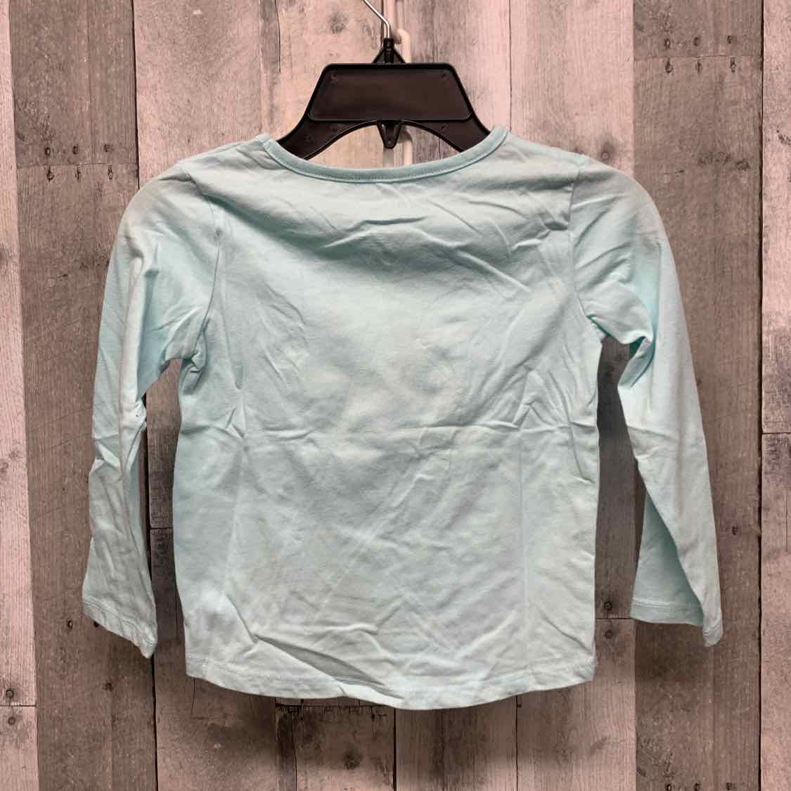 Size 5T Blue Okie Dokie Long Sleeve Shirt