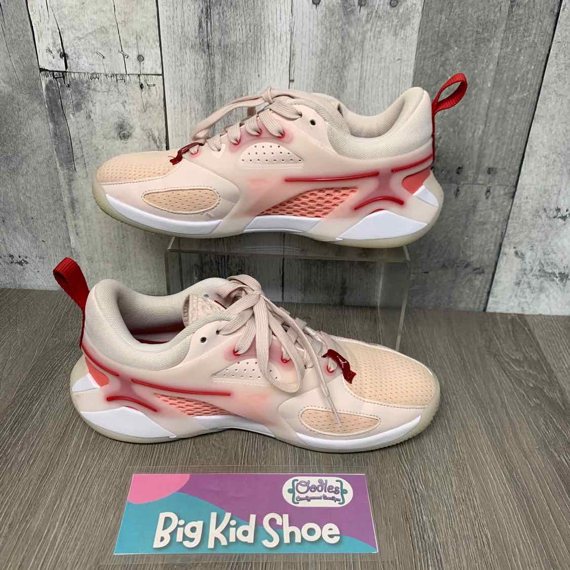 Size 7 Pink/White Sport Brand Sneakers