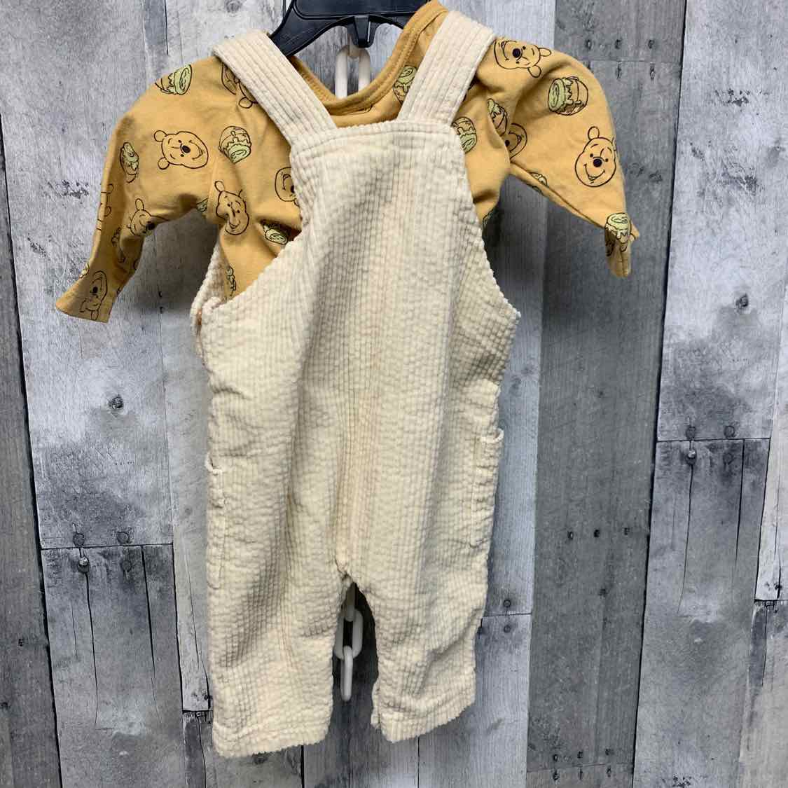 Size 3-6 Months Tan/Brown Disney Shirt/Pants