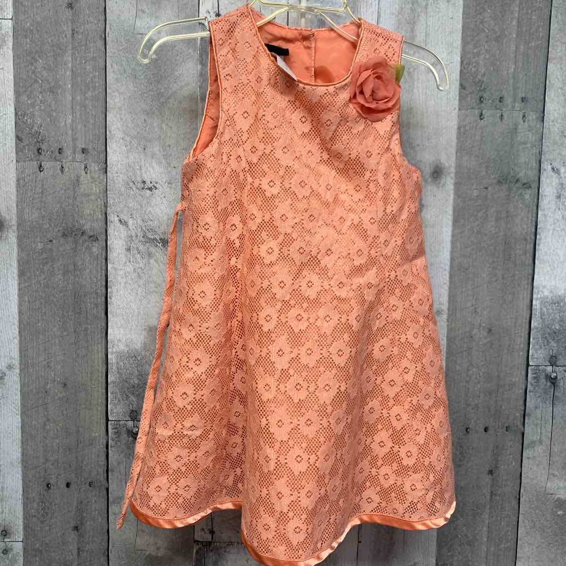 Size 3T Peach Holiday Brands Dress