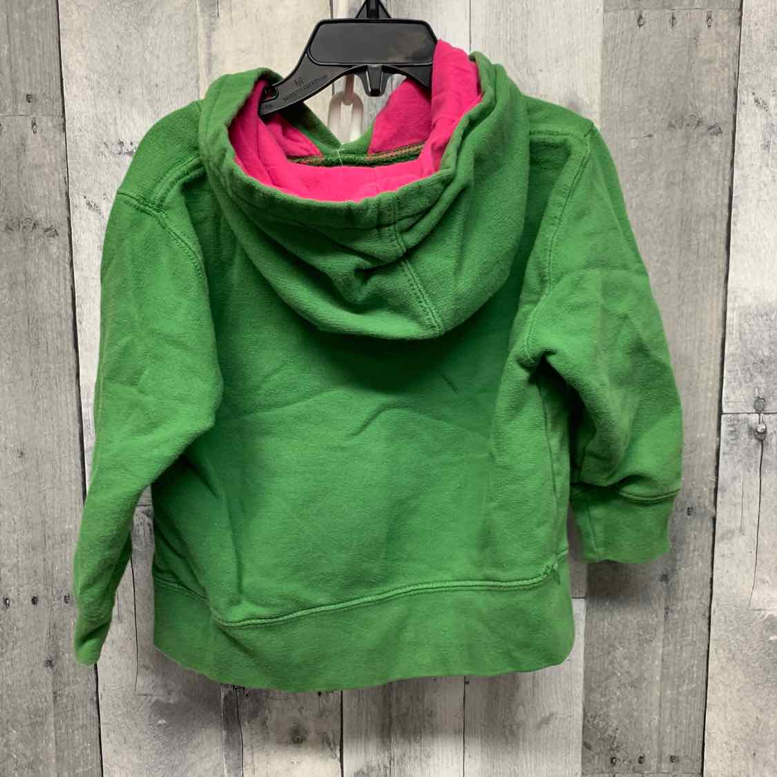 Size 4T Green/Pink John Deere Pull Over