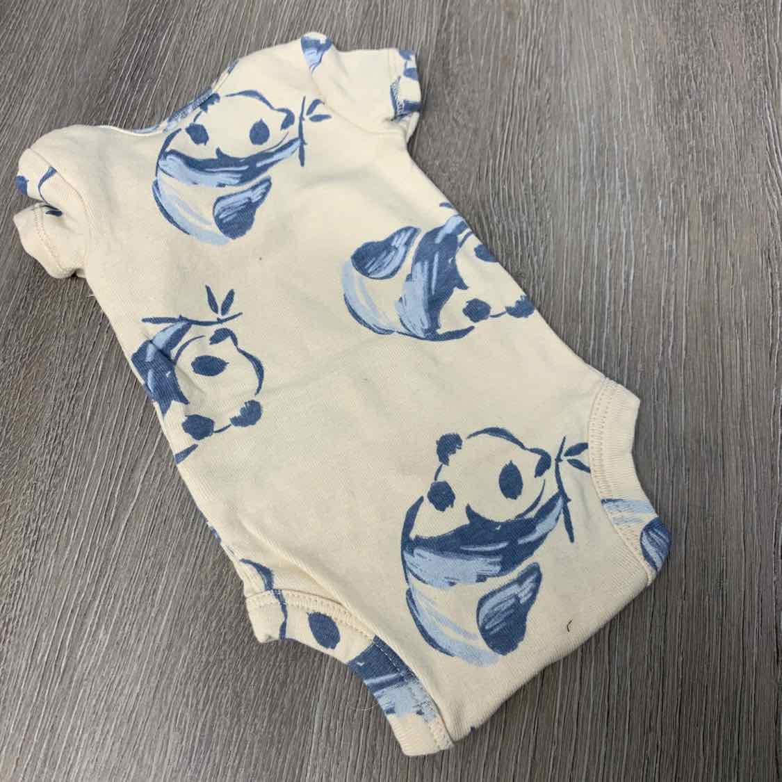 Size Preemie Tan Print Carter's Bodysuit