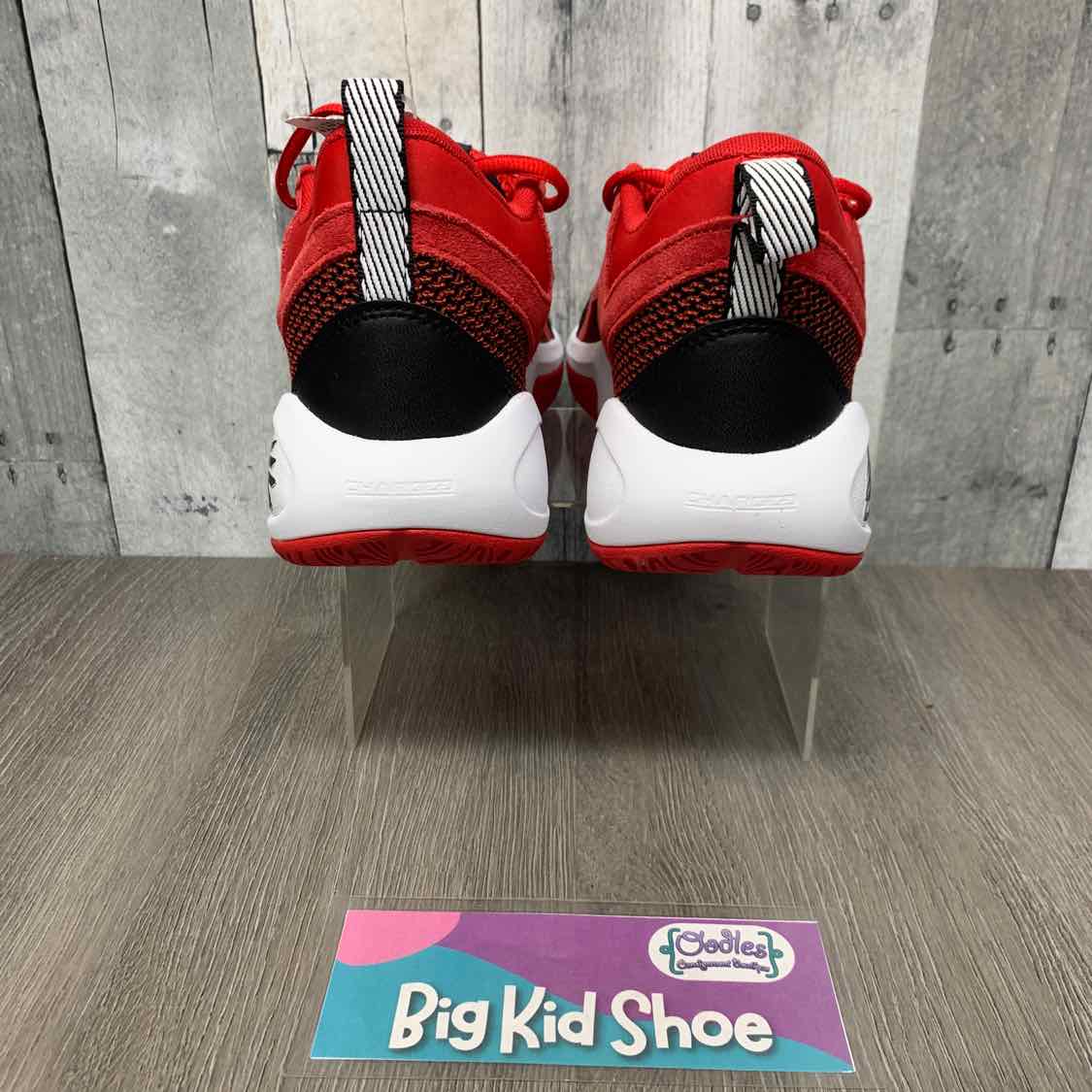 Size 5.5 Red/Black Sport Brand Sneakers