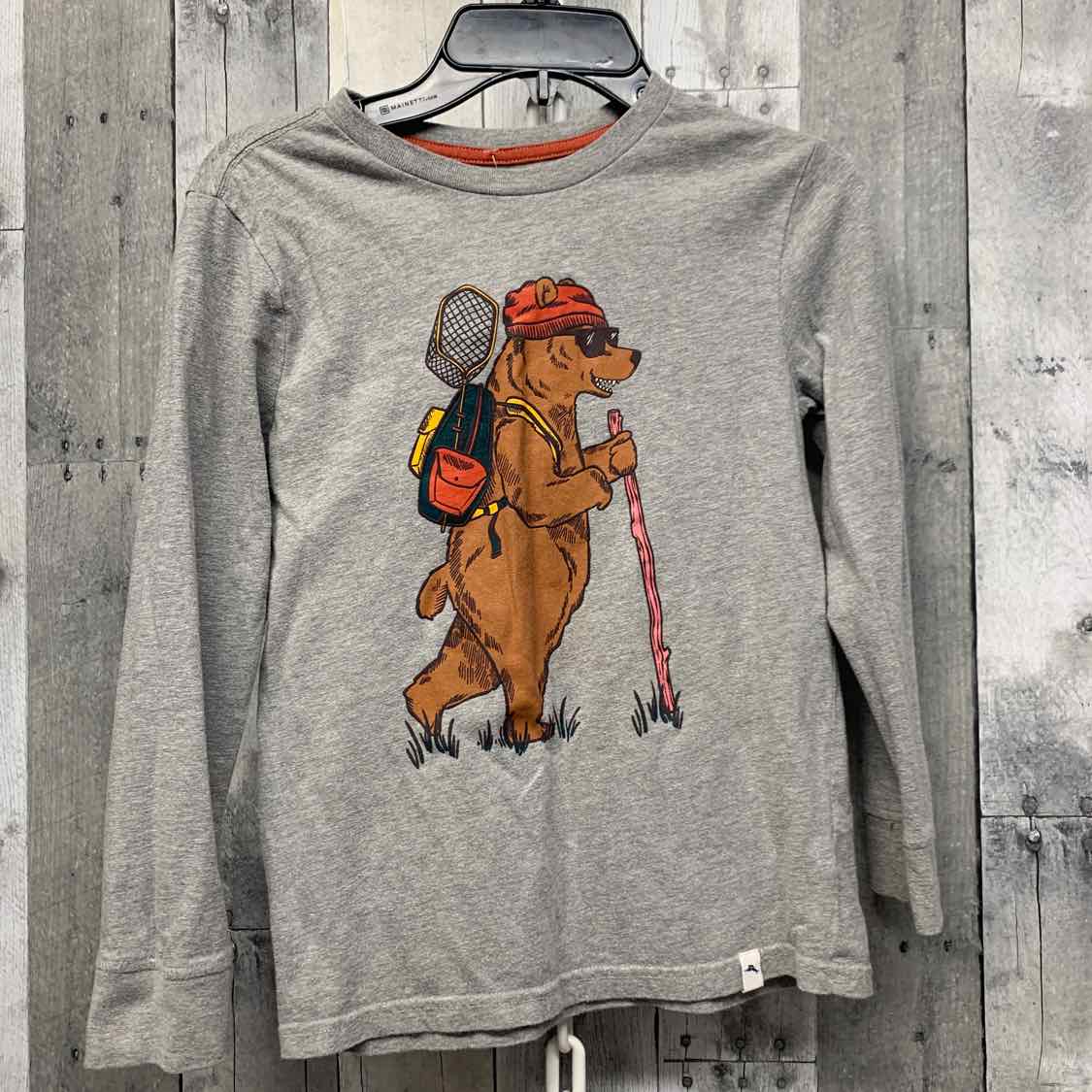 Size Medium Gray Graphic Tommy Bahama Long Sleeve Shirt