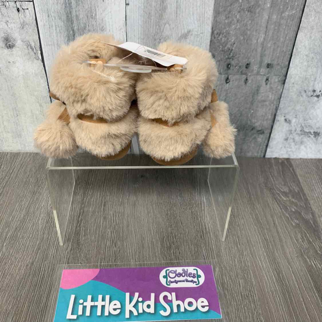 Size 2 Tan Stepping Stones Soft Sole Shoes