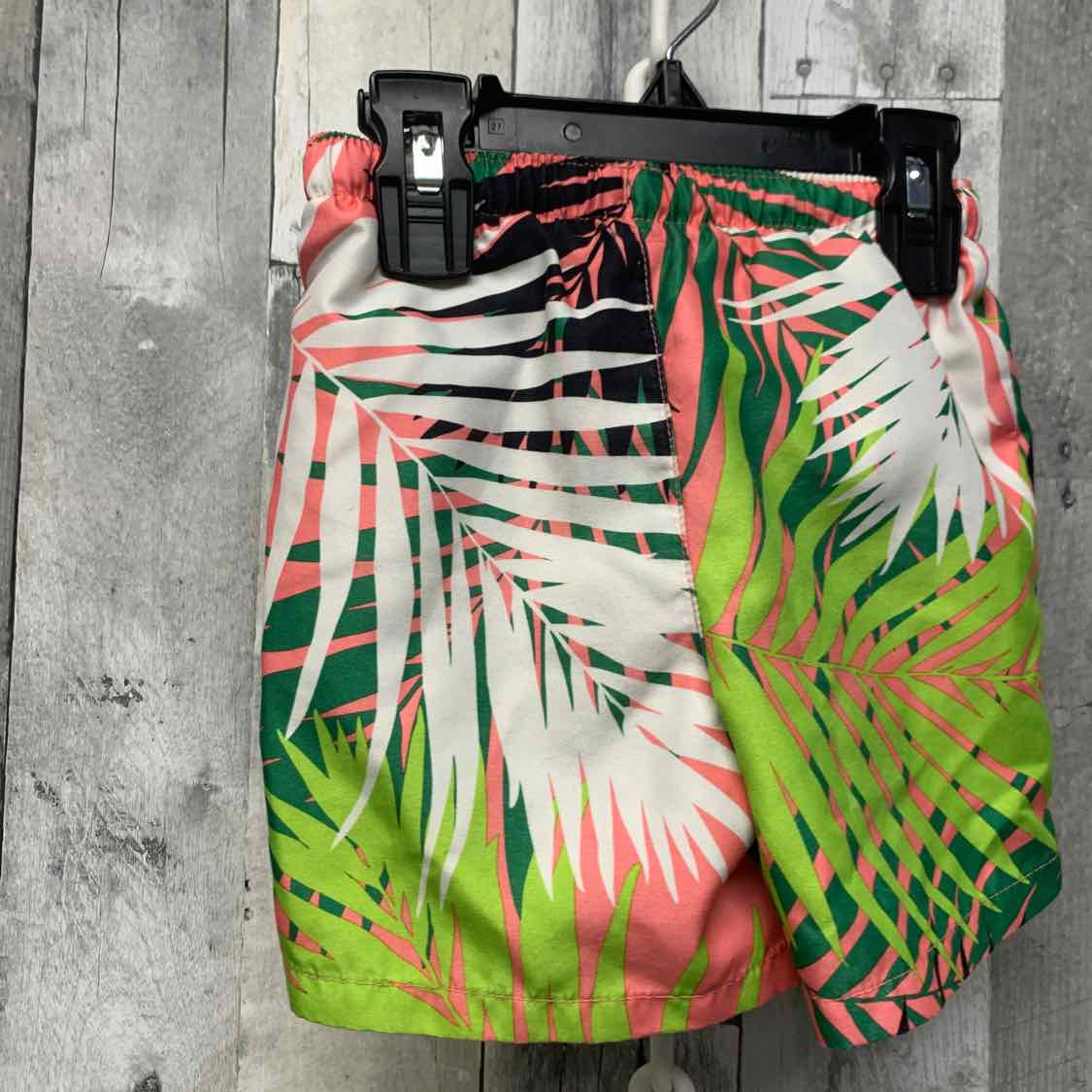 Size 18 Months Pink/Green City Streets Swim Trunks