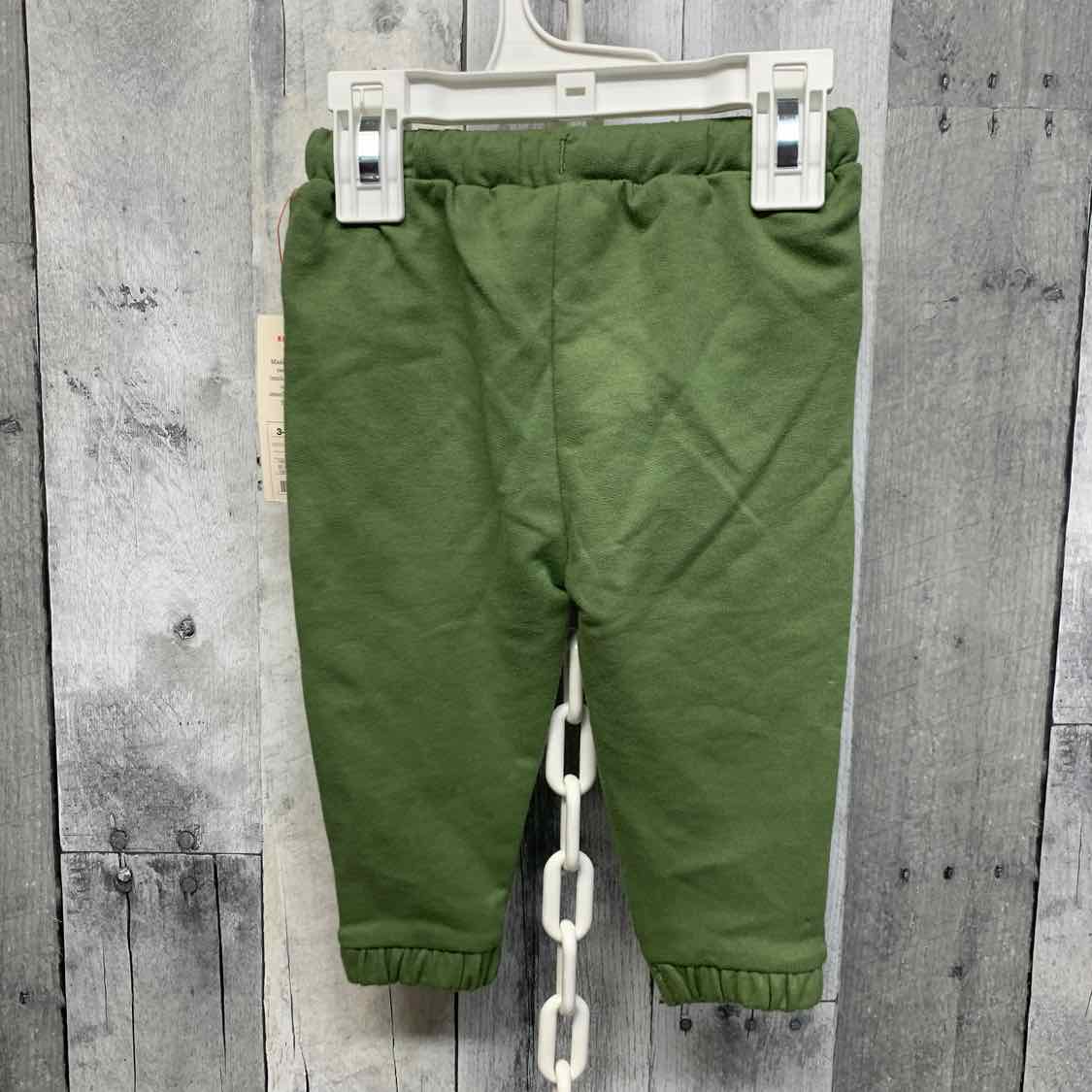 Size 3-6 Months Green Cat & Jack Athletic Pants