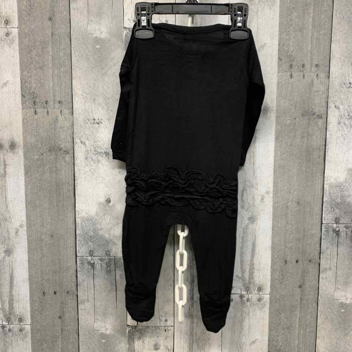 Size 3-6 Months Black Little Buggins Romper