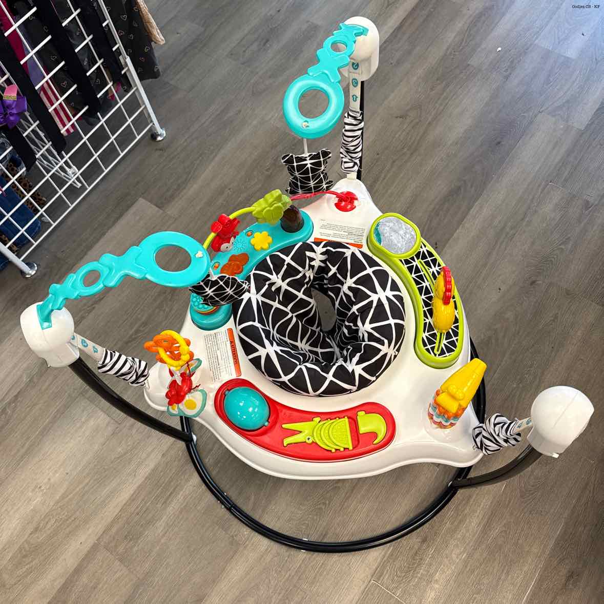 Fisher Price White/Blue Jumperoo