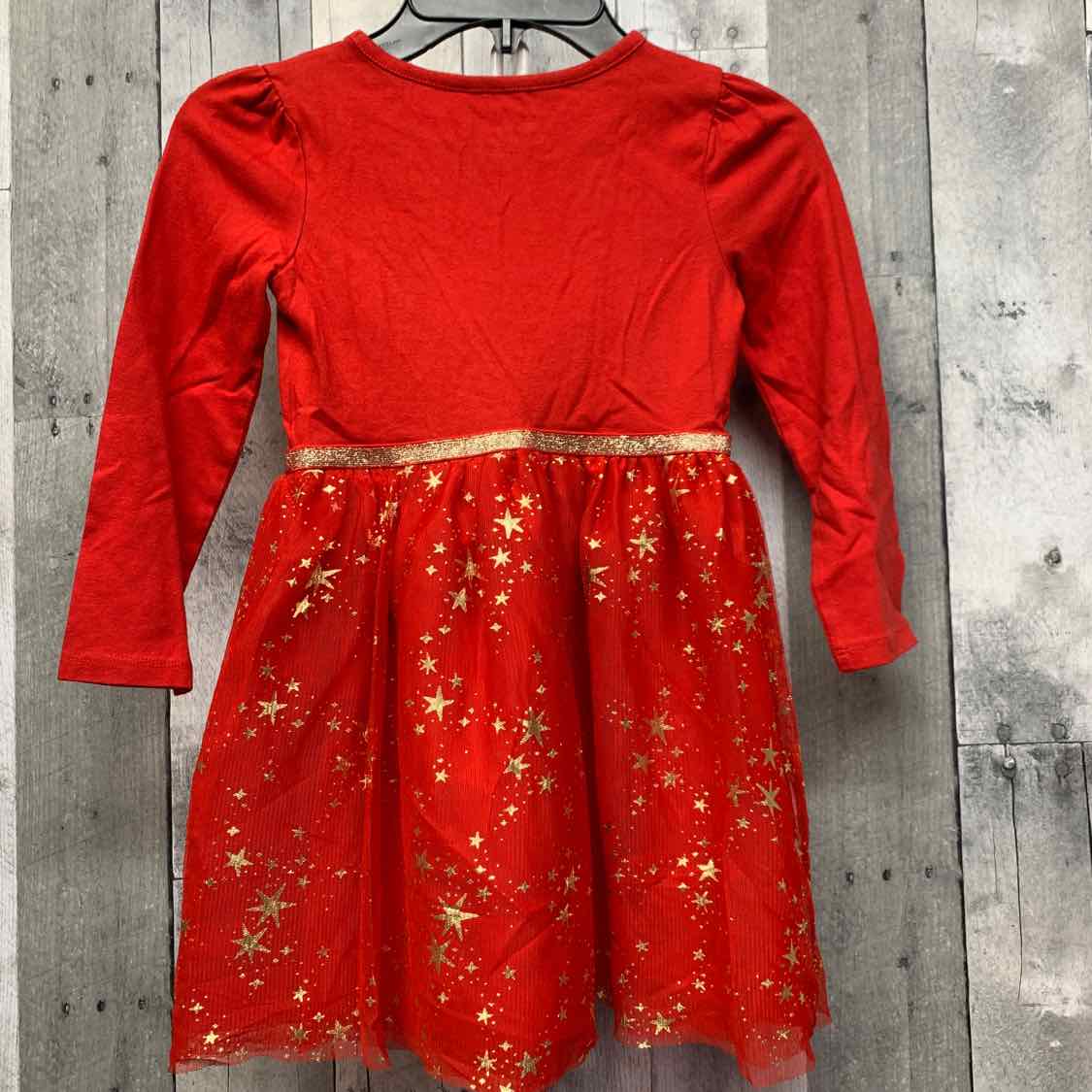 Size 4/5 Red/Gold Cat & Jack Dress