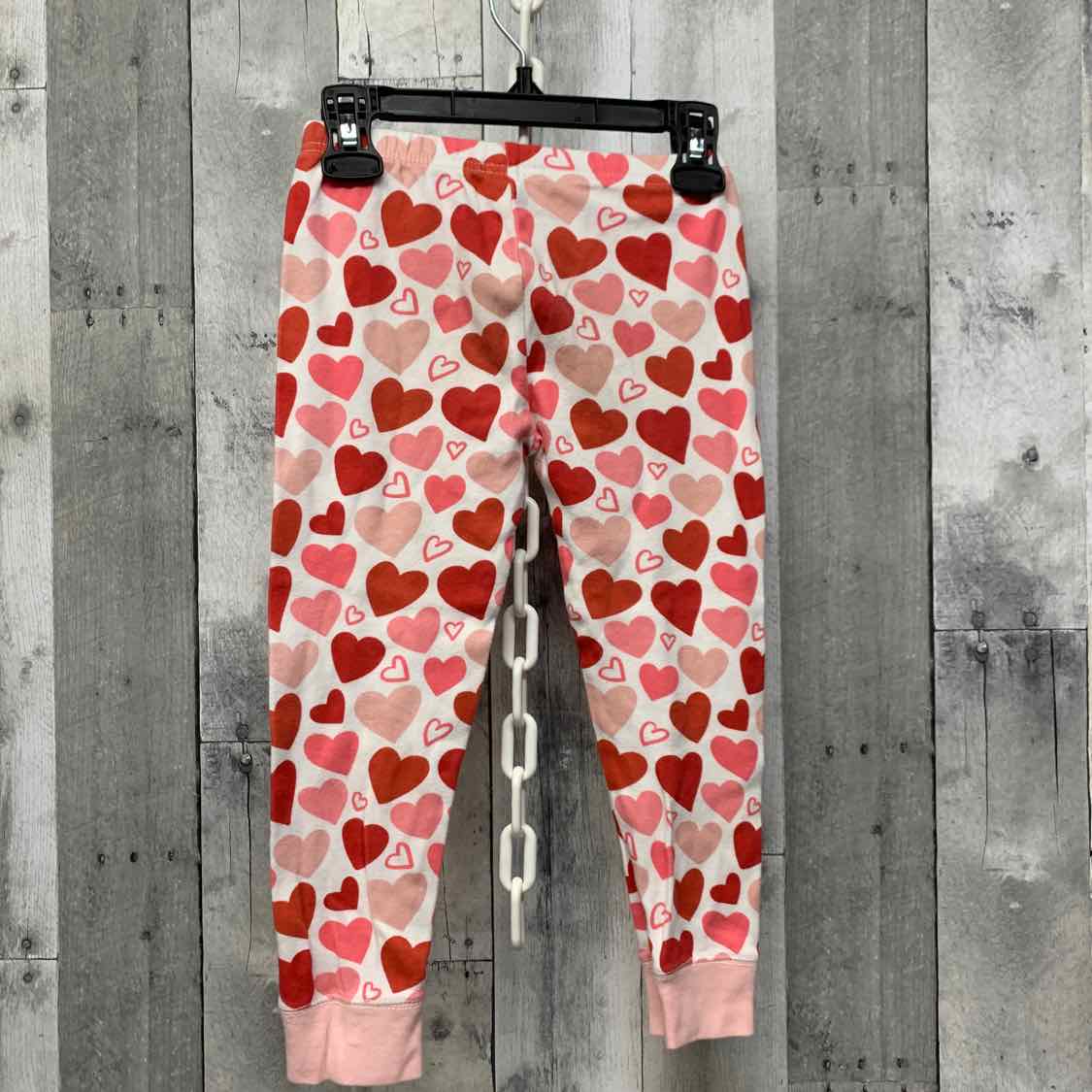 Size 5T Pink Print B Brand Leggings