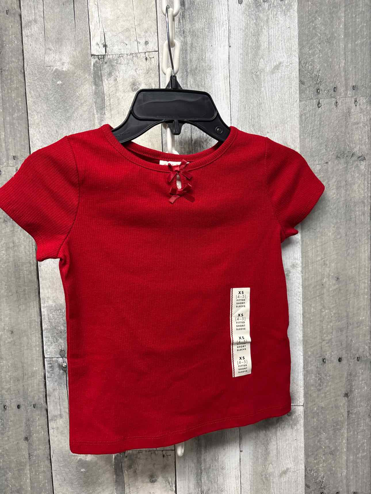 Size 4/5 Red Cat & Jack T Shirt