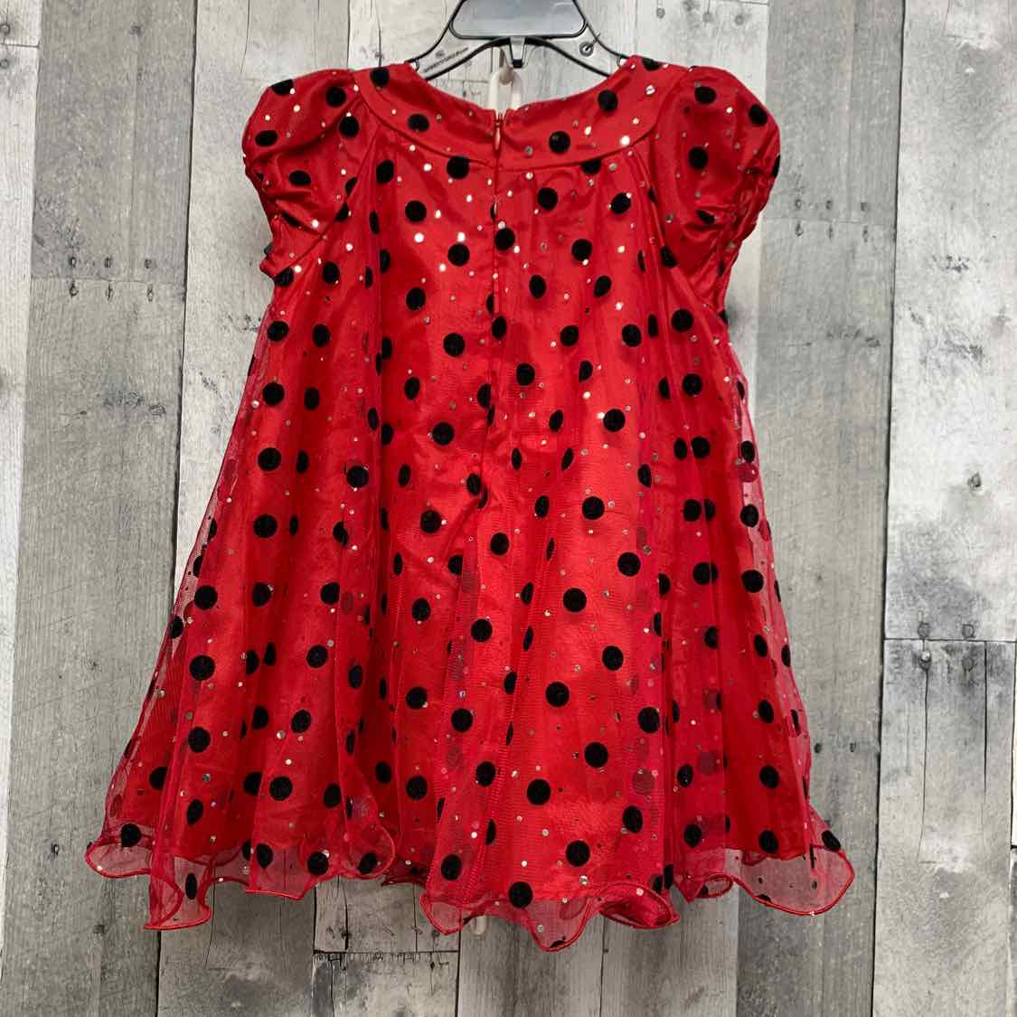 Size 3T Red/Black Bonnie Jean/Baby Dress