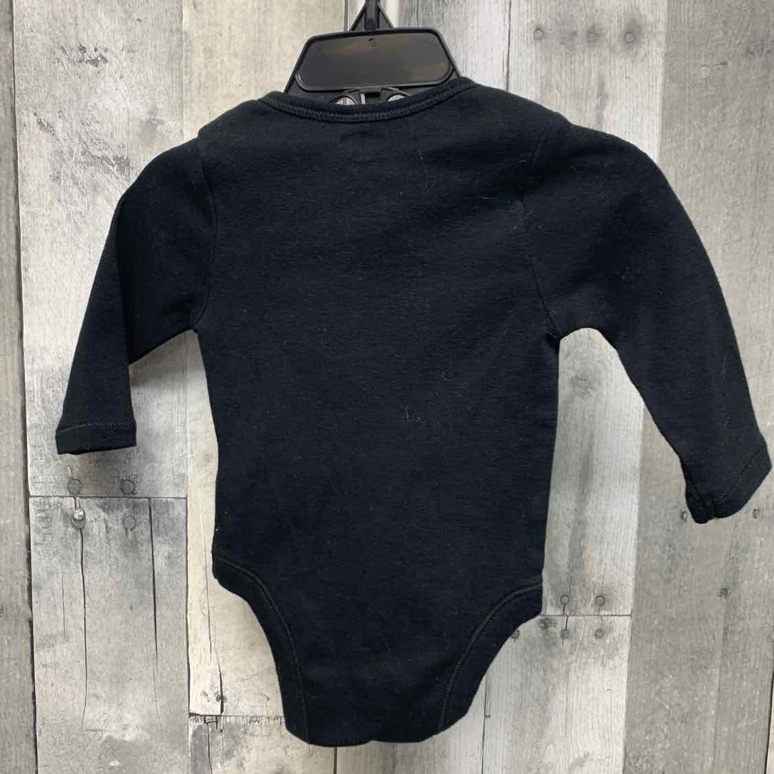 Size 3-6 Months Black Old Navy Bodysuit