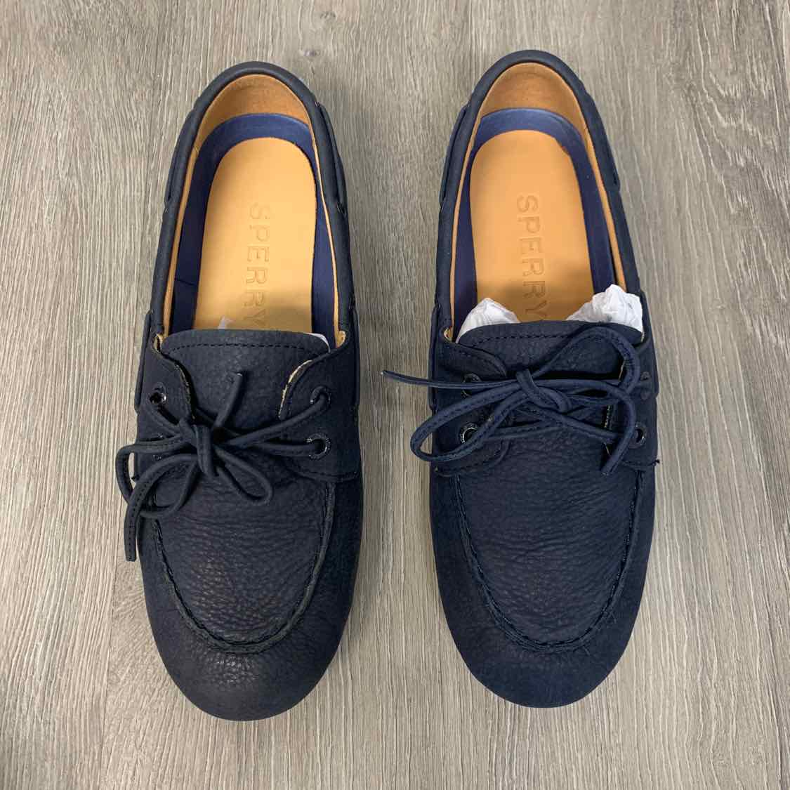 Size 6 Navy Sperry Loafers