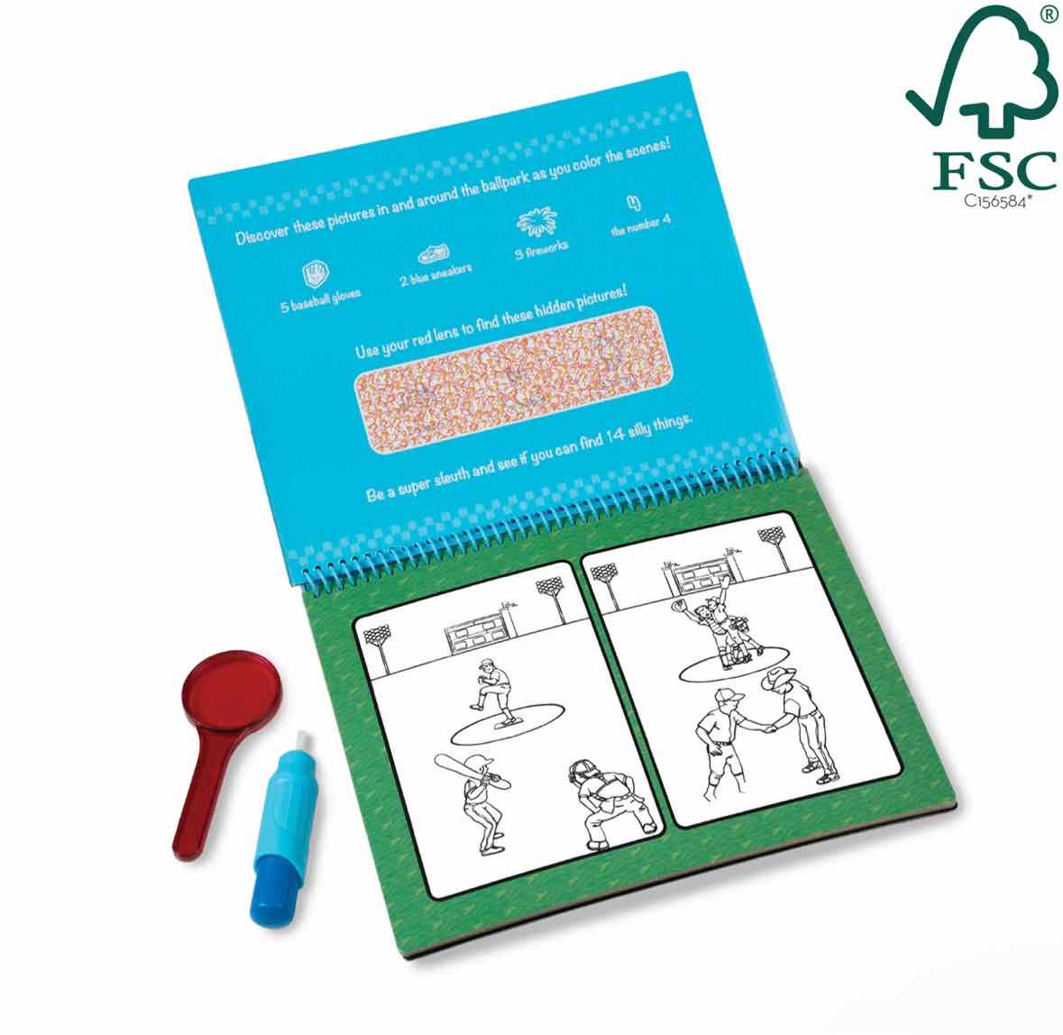 Melissa & Doug Water WOW! Around Town Deluxe