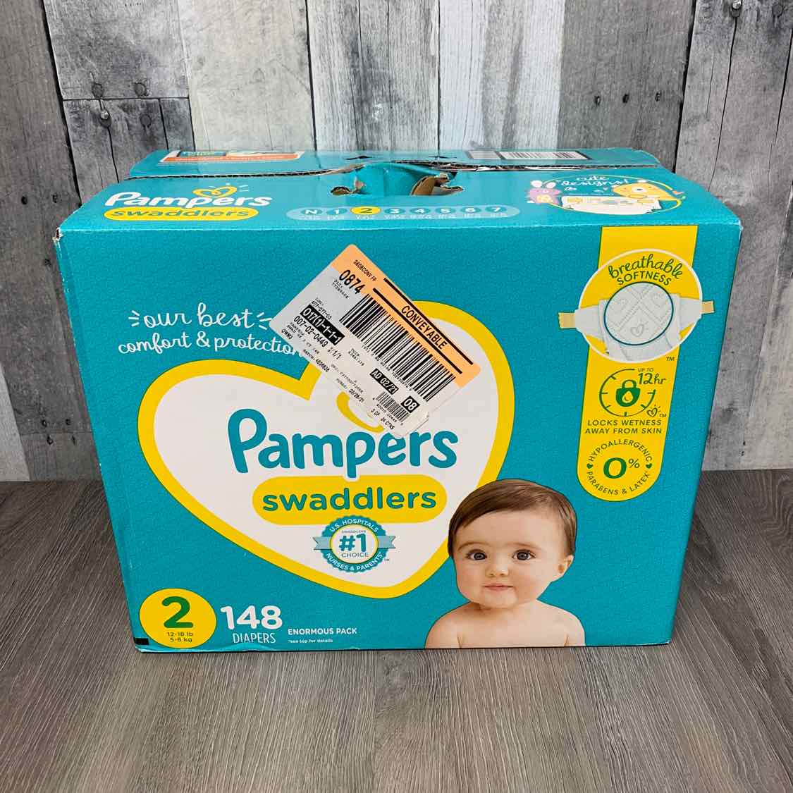 Diaper Size 2 Pampers Disposable Diapers