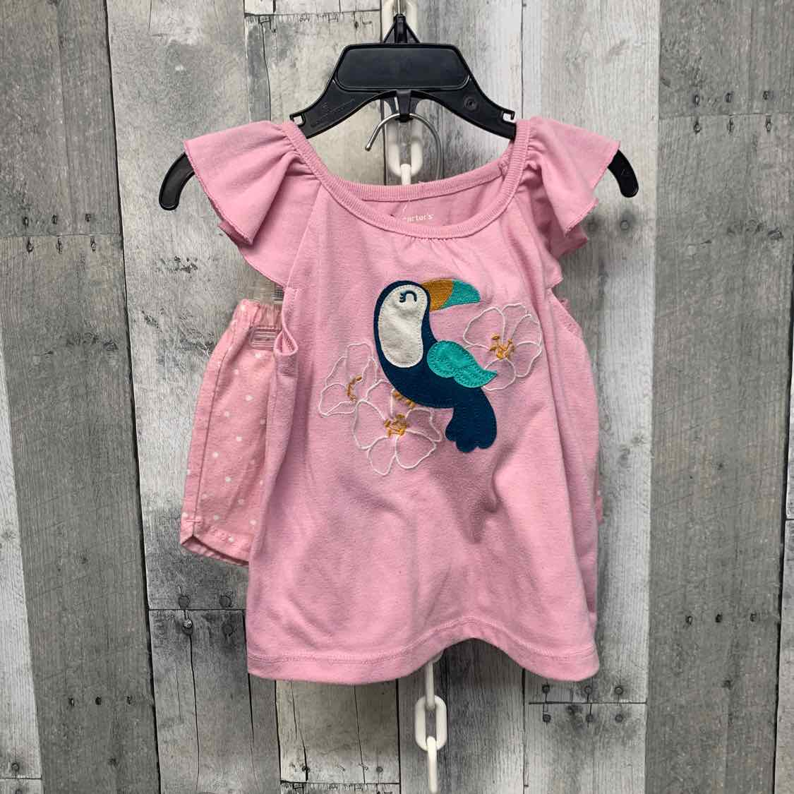 Size 3T Pink Carter's 2pc PJs