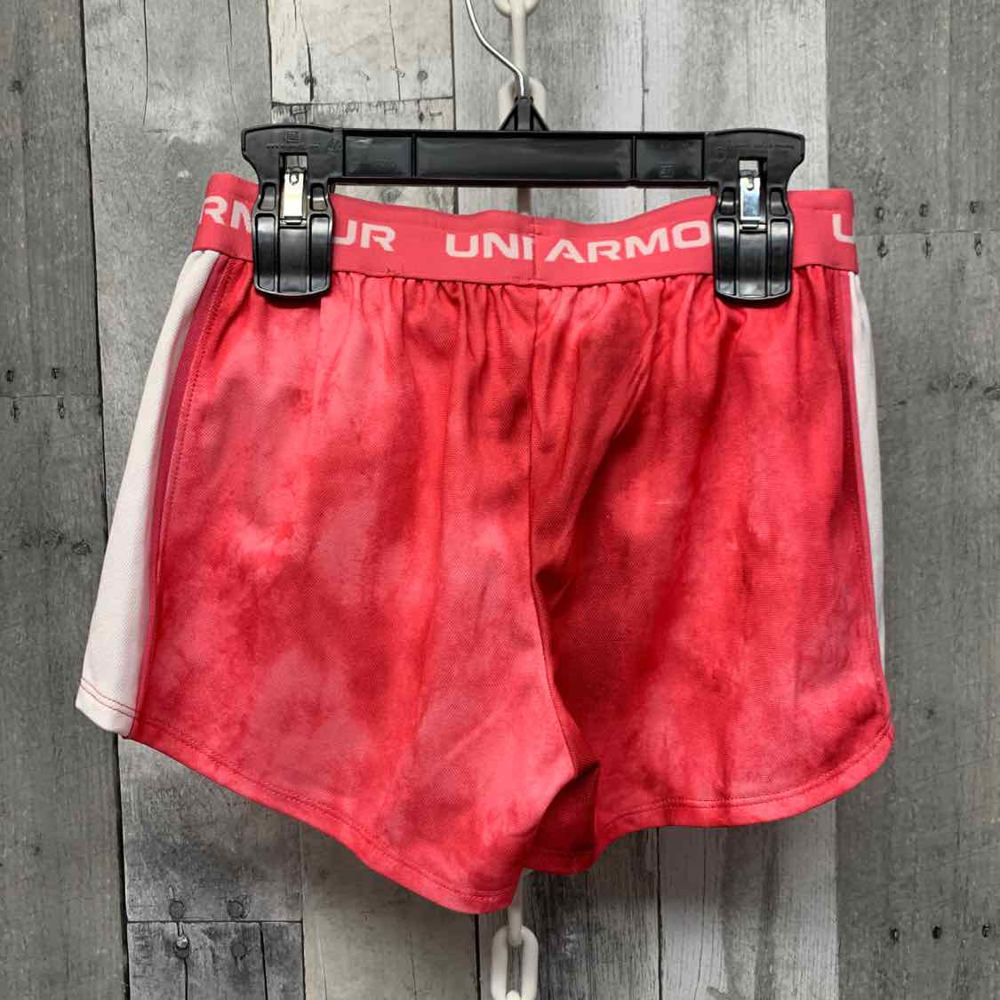 Size Medium Pink/White Sport Brand Shorts - Athletic
