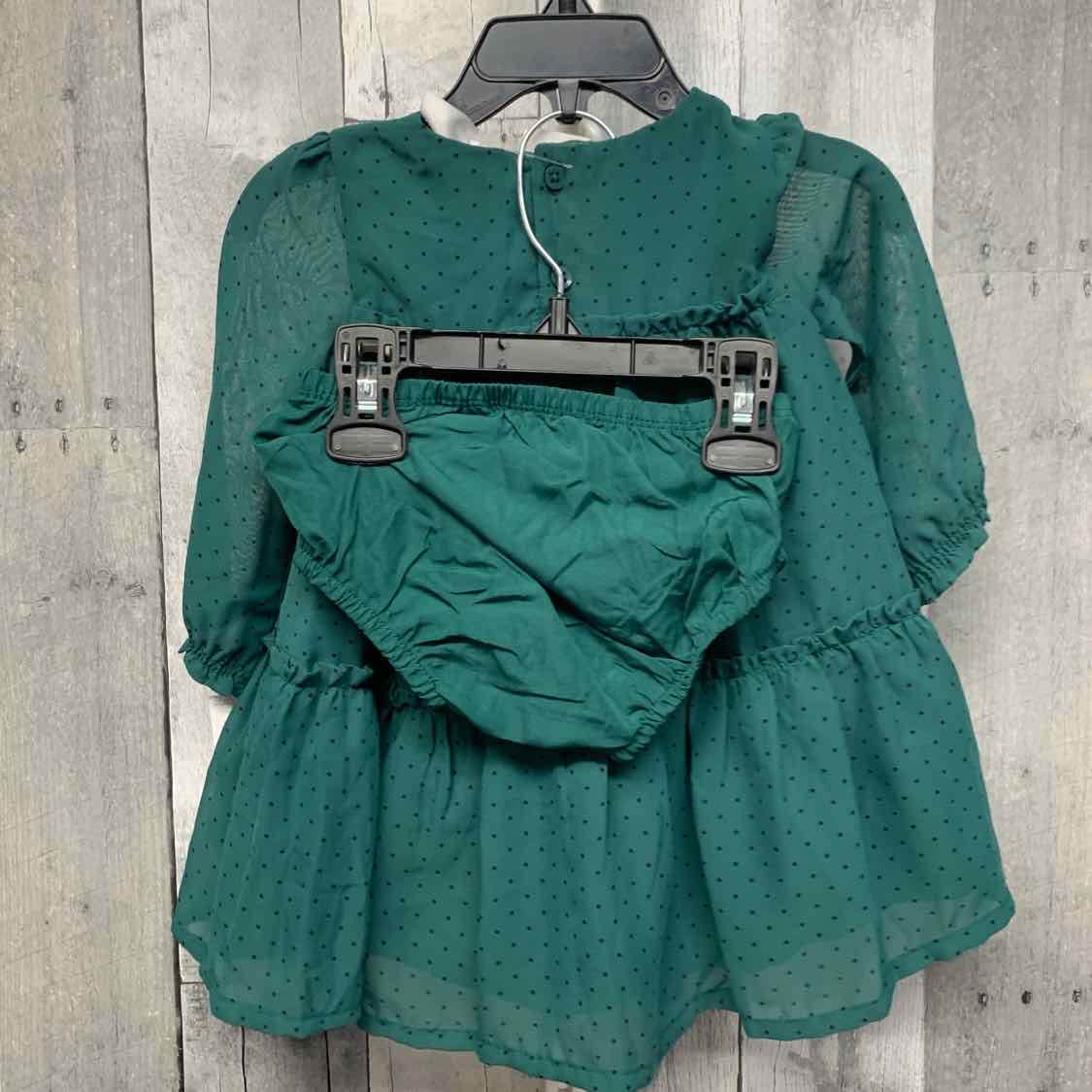 Size 9 Months Green Carter's 2pc Dress