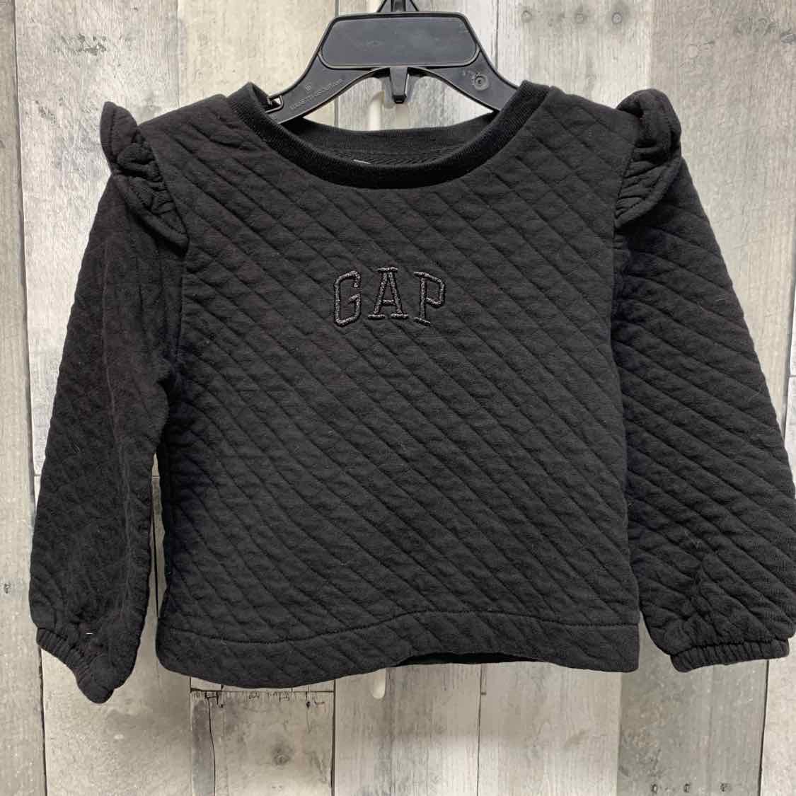 Size 2 Black Gap Long Sleeve Shirt