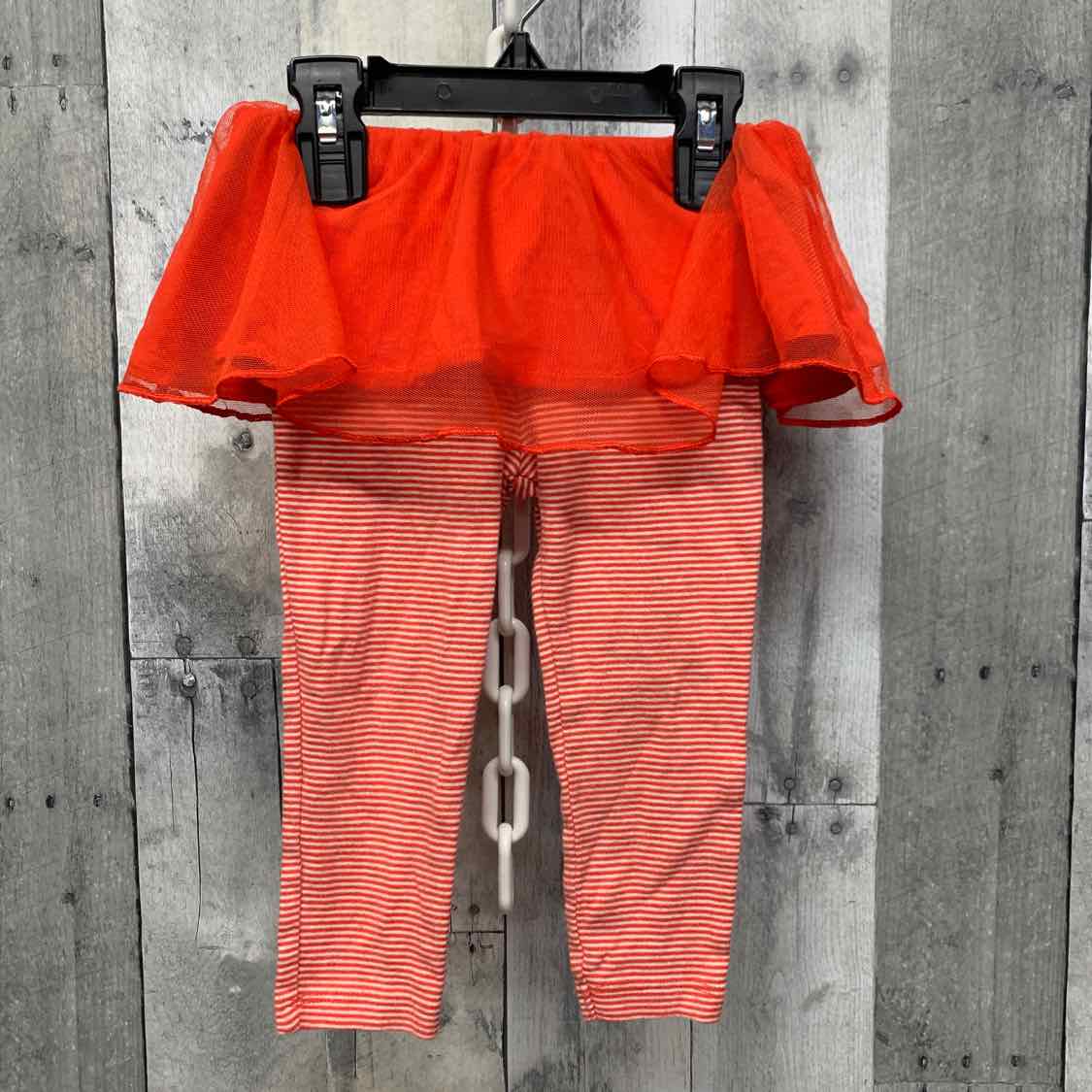 Size 18 Months Red Striped Carter's Leggings